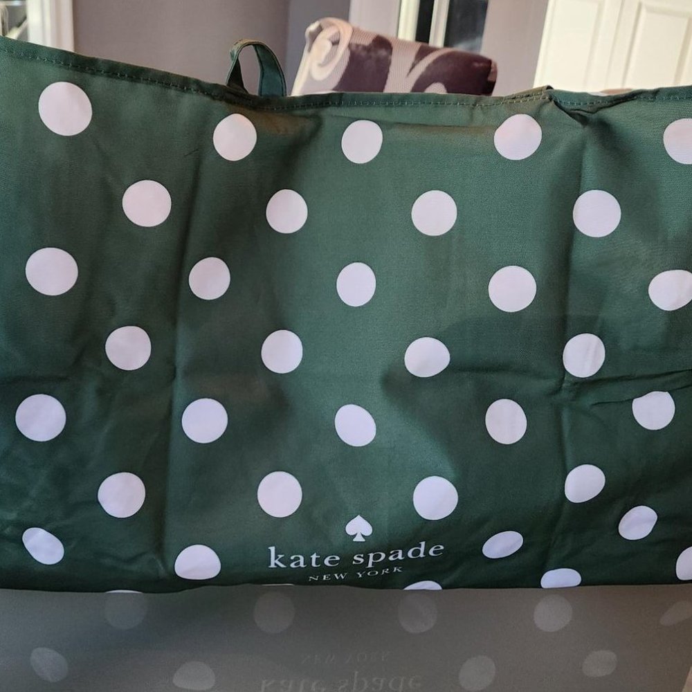 Kate Spade canvas tote bag